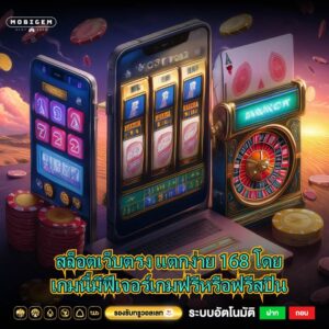 สล็อตเว็บตรง แตกง่าย 168 โดยเกมนี้มีฟีเจอร์เกมฟรีหรือฟรีสปิน